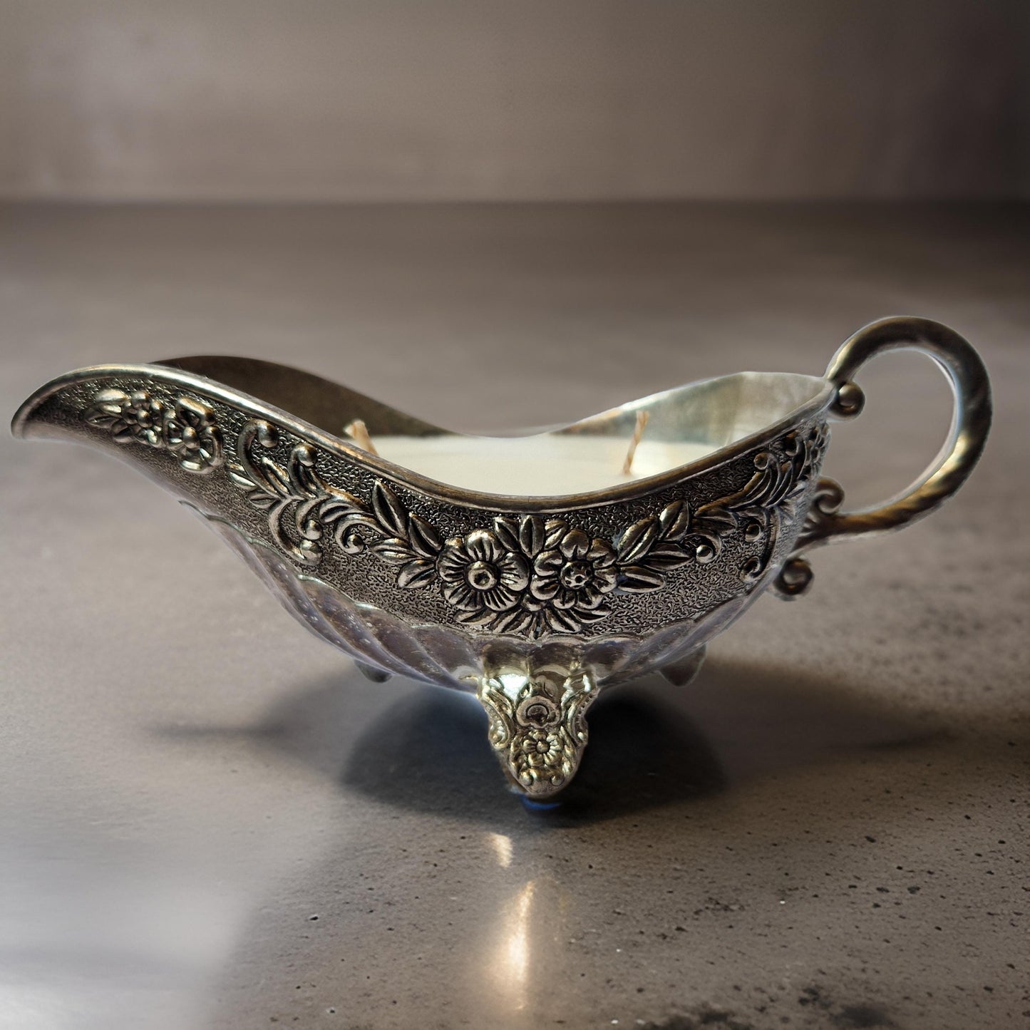 Vintage Gravy Bowl Candle-0