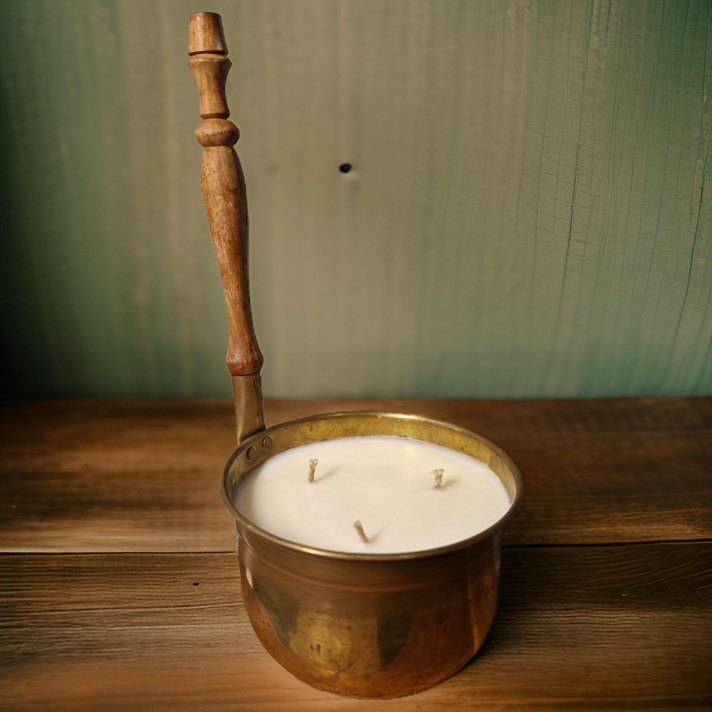 Vintage Copper Pot Candles-2