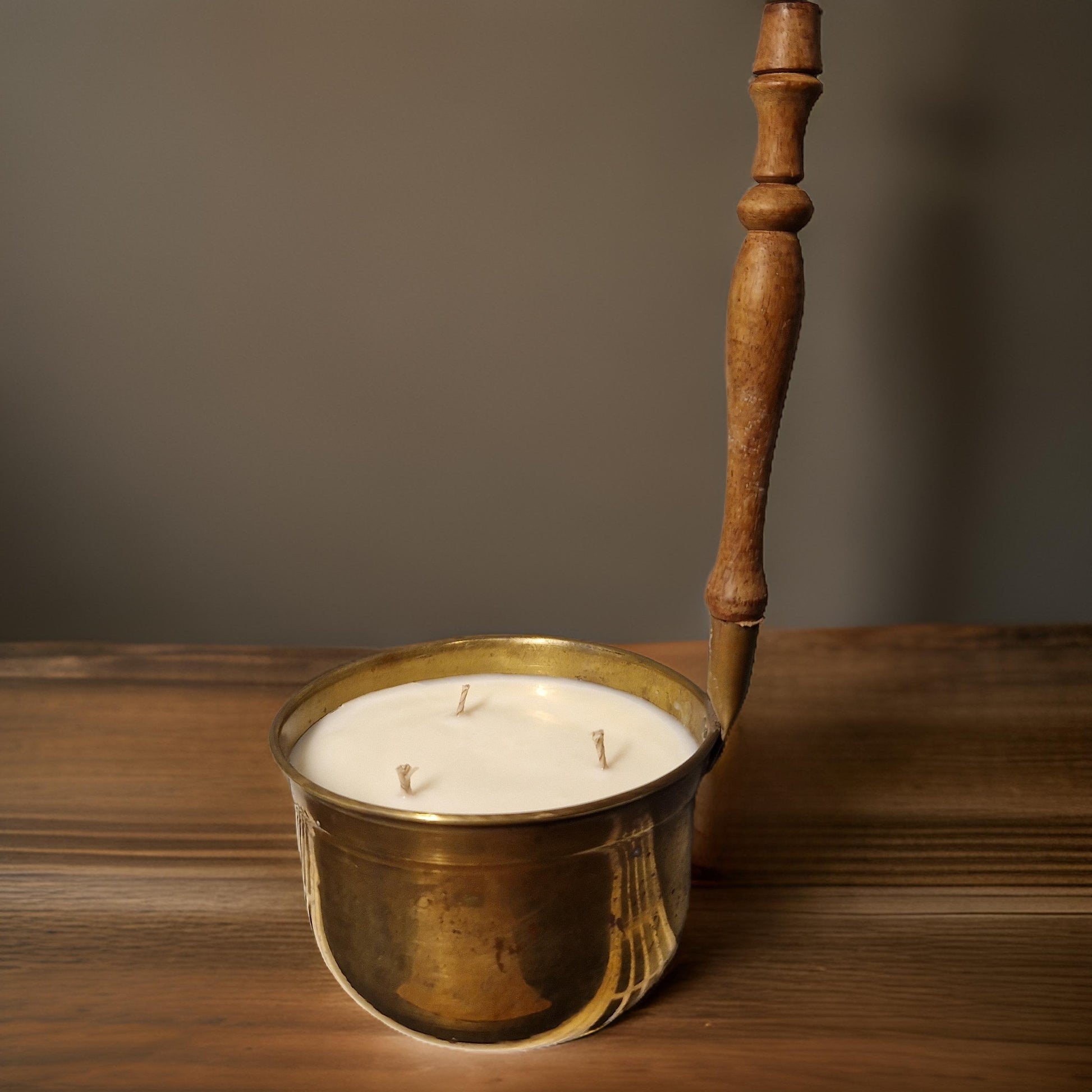Vintage Copper Pot Candles-3