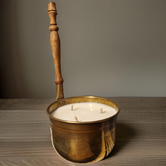 Vintage Copper Pot Candles-0